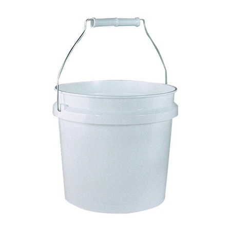 White 1 Gal Paint Pail